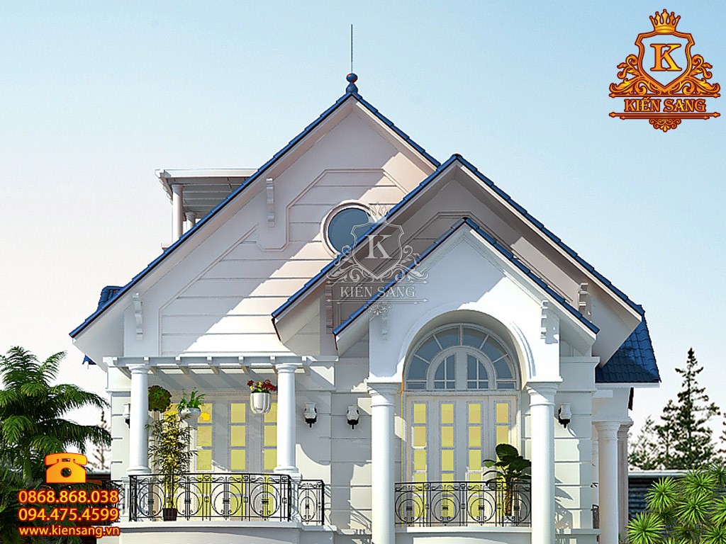 Biệt thự 2 tầng mái thái tại Vĩnh Phúc