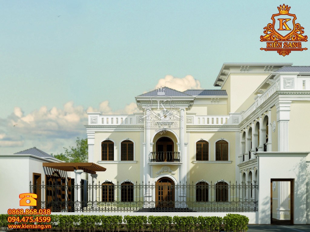 Biệt thự 2 tầng tân cổ điển tại Lạng Sơn