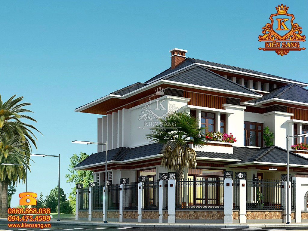 Biệt thự 2 tầng hiện đại tại Thái Nguyên