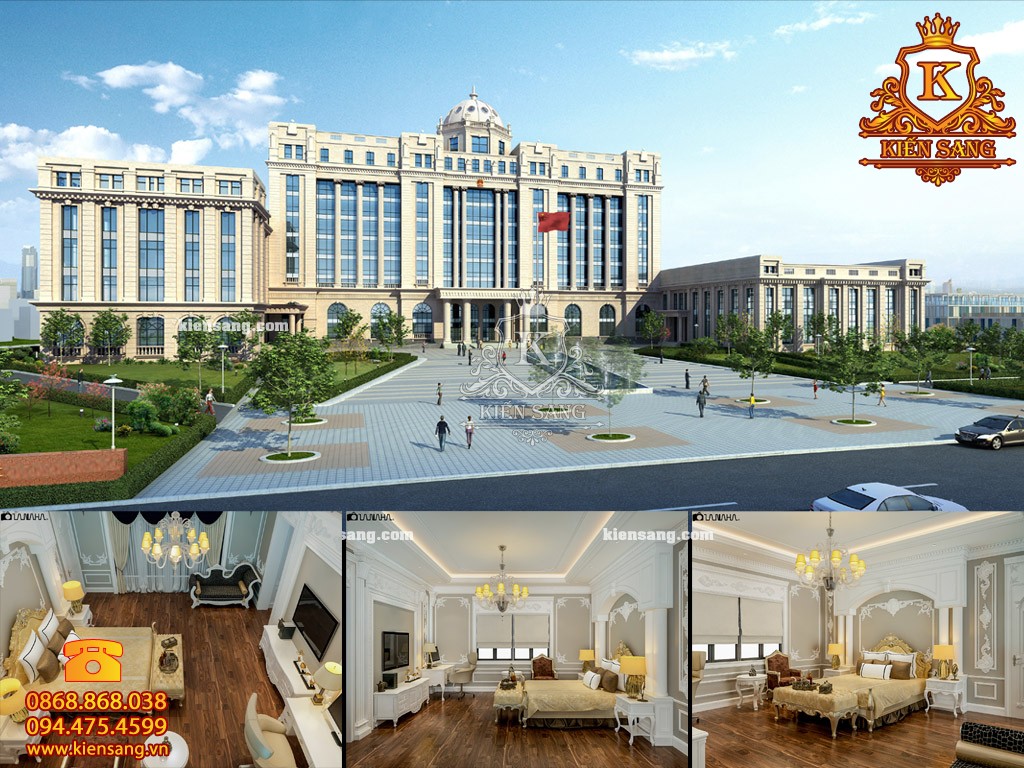 Khách sạn 5 tầng tân cổ điển tại Quảng Ninh